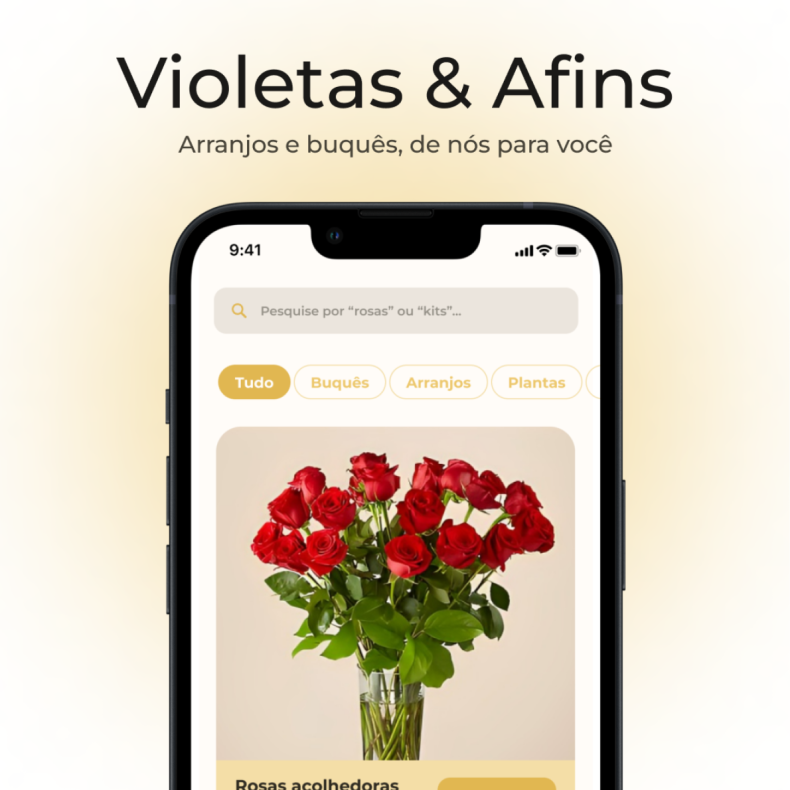 Capa do projeto violeta e afins
